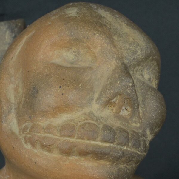 Pre Columbian Moche Ceramic Bottle Ritual Artifact Peru Collectible - Imagen 11