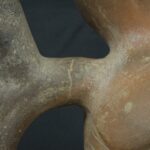 Pre Columbian Moche Ceramic Bottle Ritual Artifact Peru Collectible - Imagen 12