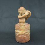 Pre Columbian Vicus Ceramic Ritual Bottle Andean Artifact - Imagen 7
