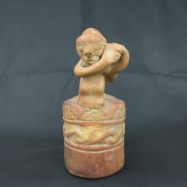 Pre Columbian Vicus Ceramic Ritual Bottle Andean Artifact - Imagen 7