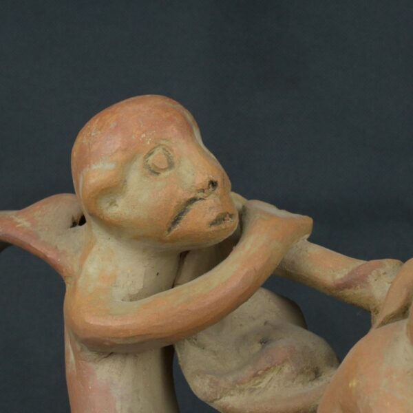 Pre Columbian Vicus Ceramic Ritual Bottle Andean Artifact - Imagen 15
