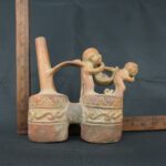 Pre Columbian Vicus Ceramic Ritual Bottle Andean Artifact - Imagen 17