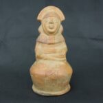 Pre Columbian Moche Ceramic Noblewoman Vessel Ancient Artifact - Imagen 7