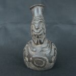 Pre Columbian Chavín Ceramic Ritual Bottle Ancient Andean Artifact - Imagen 3
