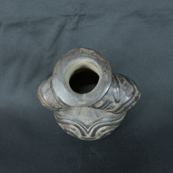 Pre Columbian Chavín Ceramic Ritual Bottle Ancient Andean Artifact - Imagen 9